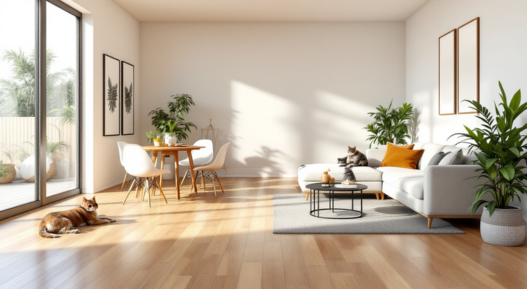 Is Engineered Hardwood a Good Choice for Homes With Pets?