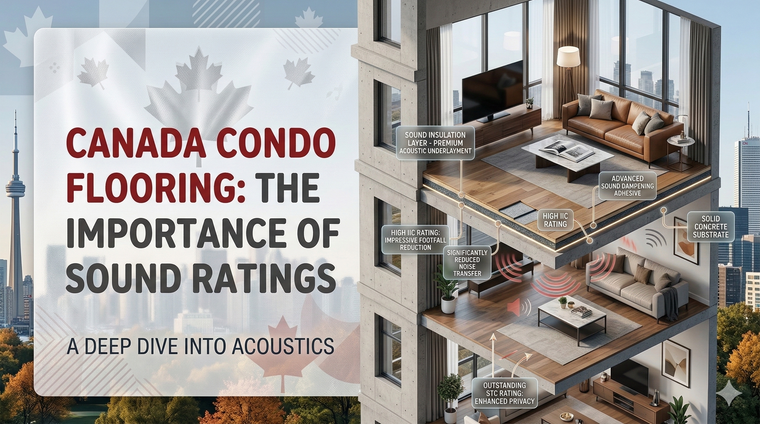 Condo Flooring Sound and Underlayments in Canada: Rules, Ratings, and Best Flooring Choices