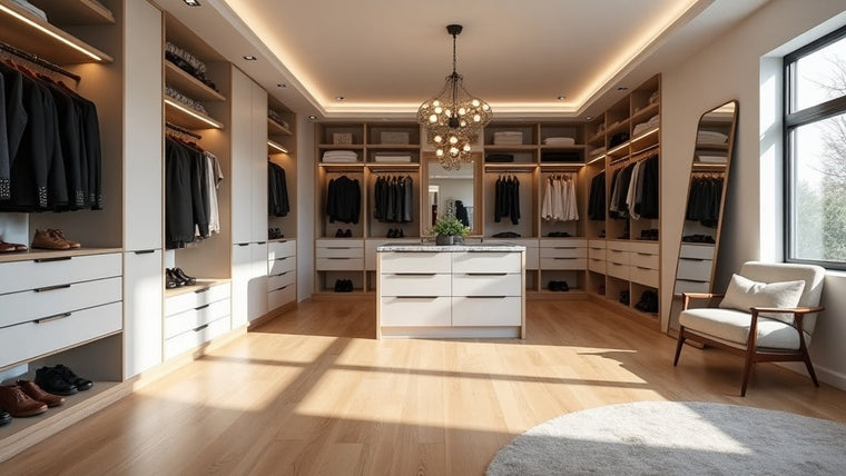 Best Flooring for a Walk-In Closet or Dressing Room