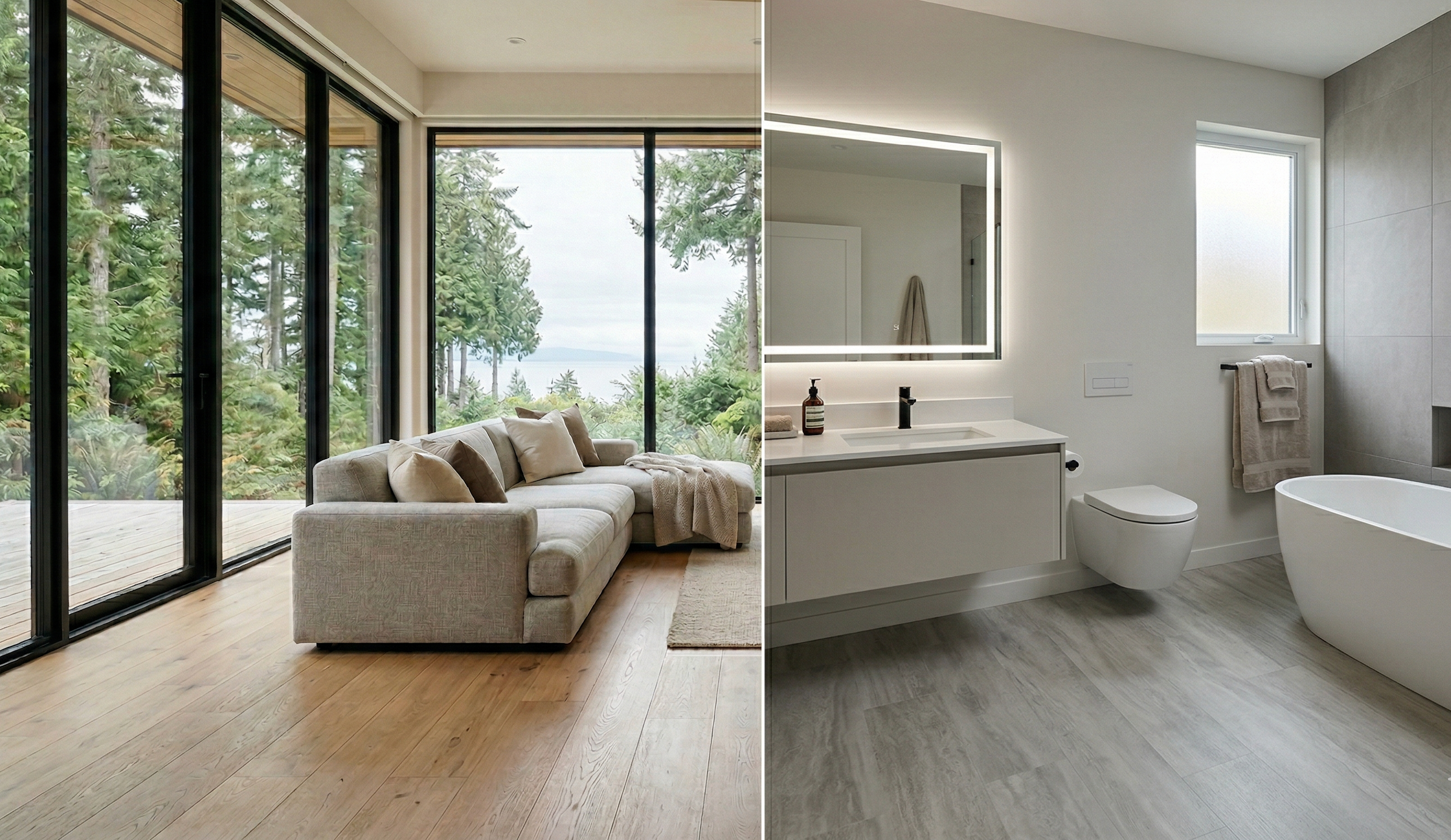 Engineered Hardwood vs Vinyl Flooring in Canada: What Actually Works in Real Homes