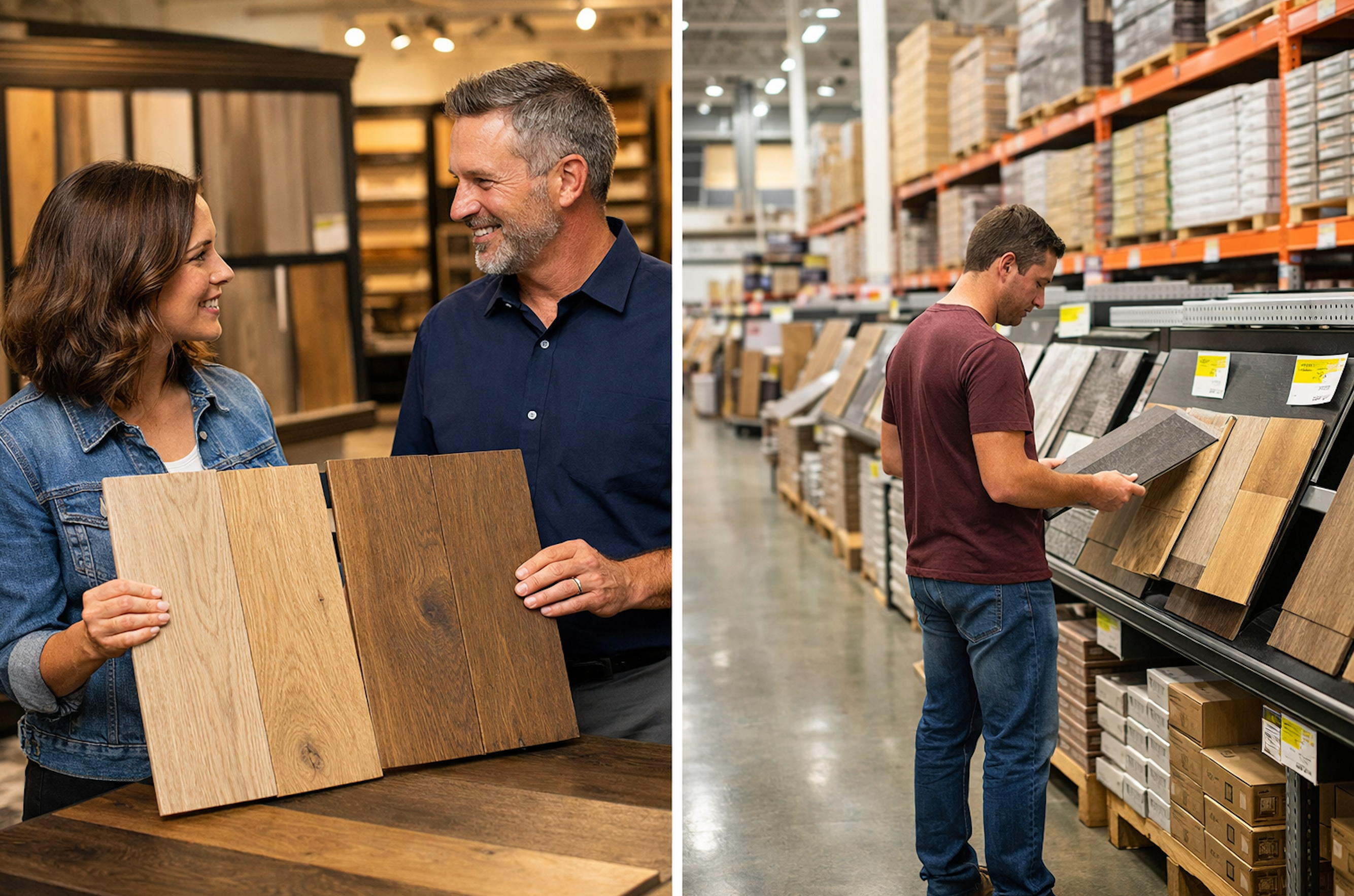 Flooring Dealer vs Home Depot: What’s the Better Choice in Canada?