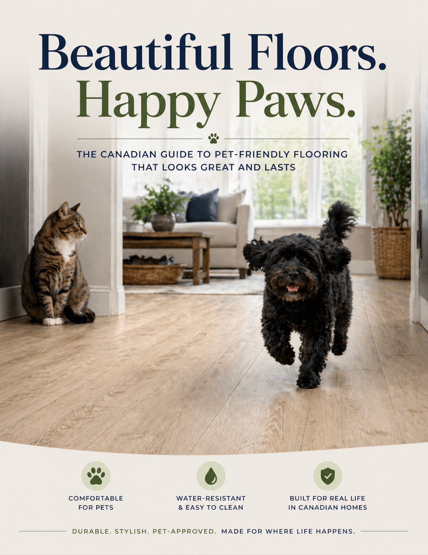 Pets, Claws, and Accidents: What to Really Expect from Pet-Friendly Floors