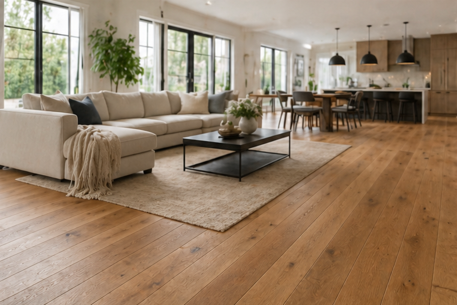 Best Flooring for a Main Floor Renovation in Canada: Kitchen, Living Room, Entryway, and Stairs