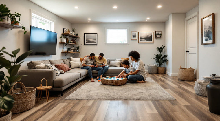 Best Vinyl Plank Flooring for a Basement: What to Look For