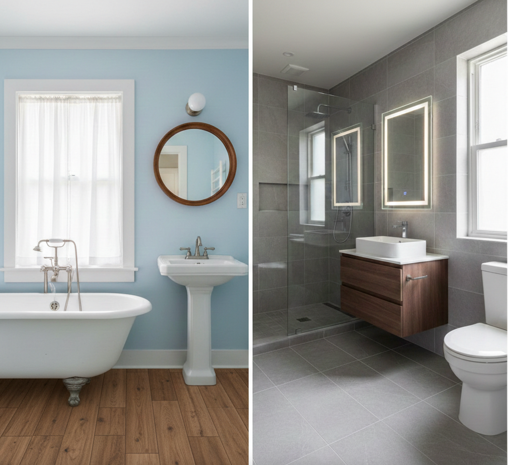 Ceramic Tile vs Vinyl Flooring: Which Is Better for Bathrooms in Canada?